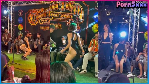 คลิปดัง18 กะแสกำลังมาแรงเลย สาวน้อยหีโผ่ล เห็ดหูหนู บนเวทีโชว์รายการ สักลาย แห่งประเทศไทย เอวหวานมาก